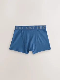 Next - Lot de 10 boxers (1.5-16ans) Bleu/Gris Outlet