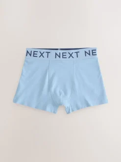 Next - Lot de 10 boxers (1.5-16ans) Bleu/Gris Outlet