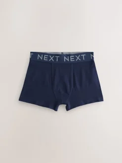 Next - Lot de 10 boxers (1.5-16ans) Bleu/Gris Outlet
