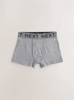 Next - Lot de 10 boxers (1.5-16ans) Bleu/Gris Outlet