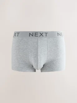 Next - Lot de 5 boxers Hipster Bleu/Gris