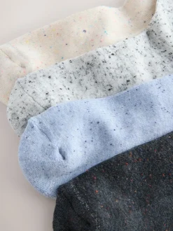 Next Bleu/Gris - Paquet de chaussettes à semelles coussinées de Neppy 4 Sale