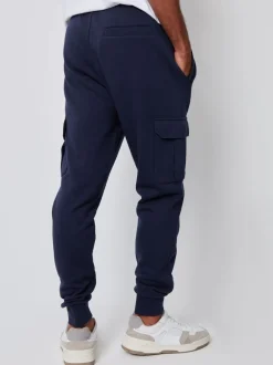 Threadbare Bleu/Gris - Joggers Cargos Style 2 Lot Online