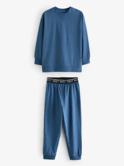 Next - Lot de 3 pyjamas à jambes courtes (3-16ans) (3-16ans) Bleu/gris/anthracite Best