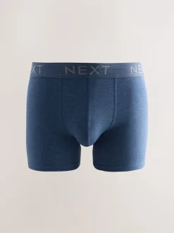 Next - Trunks Boxer 5 Pack Bleu/gris/noir Clearance