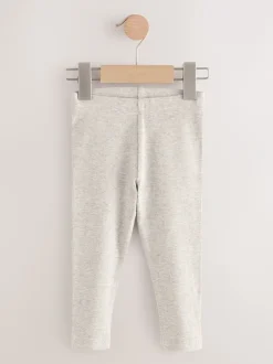 Next Bleu/Gris/Rayure - Lot de 5 leggings côtelés (3mois-7ans) Best