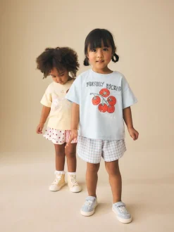 Next Bleu/Jaune - Ensemble haut et short Lot de 2 (3mois à7ans) Best