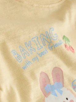 Next Bleu/Jaune - Ensemble haut et short Lot de 2 (3mois à7ans) Best