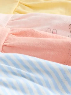 Next Bleu/Jaune - Pack T-shirt 4 (3mois-7ans) Best