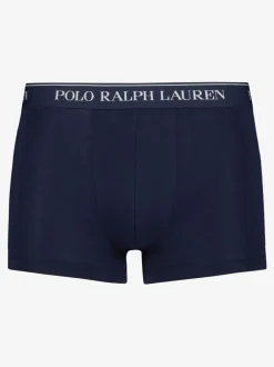 Polo Ralph Lauren - Lot de boxers en coton extensible 3 Bleu/Marine Clearance