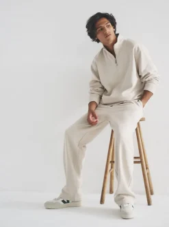 The Set Bleu/marron - Joggings amples 4 Lot Sale