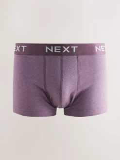 Next Bleu/Neutre - Lot de 5 boxers hipster Outlet
