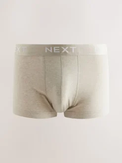Next Bleu/Neutre - Lot de 5 boxers hipster Outlet