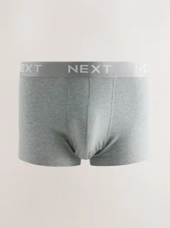 Next Bleu/Neutre - Lot de 5 boxers hipster Outlet