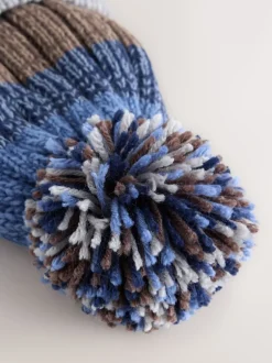 Next Bleu/neutre bleu marine - Ensemble 3 pièces Chapeau, Gants & Snood (3-16ans) Sale
