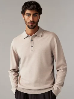 Next Bleu/neutre bleu marine - Manches longues Polos en tricot 2 Lot Best