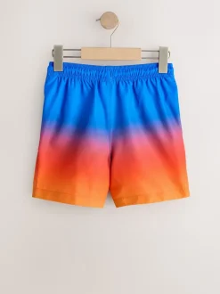 Next Bleu/Orange - Ombre Short de bain ({}3-16ans) New
