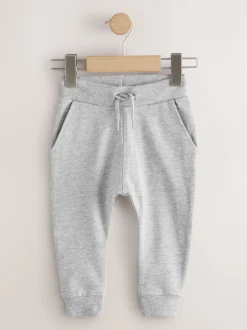 Next - Lot de 5 joggings (3mois-7ans) Bleu/orange rouille/vert kaki Clearance