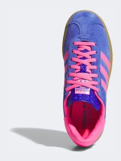adidas originals - Baskets Gazelle Bold W Bleu/Rose Hot