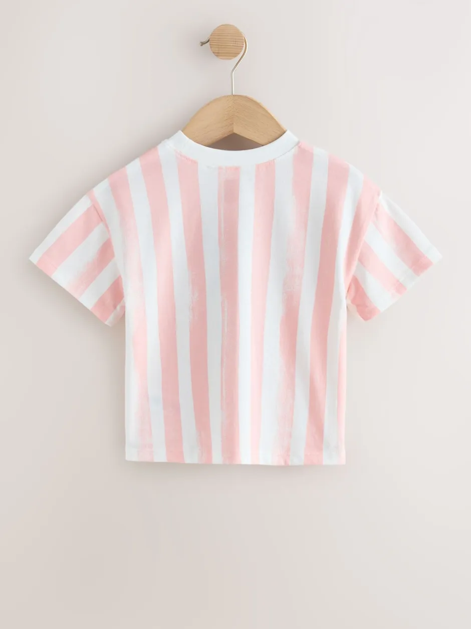 Next Bleu/Rose - Pack T-shirt 4 (3mois-7ans) Discount