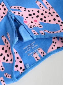 Next Bleu/rose Animal Character - Lot de 3 dors-bien bébé à fermeture éclair bidirectionnelle (0mois -2ans)