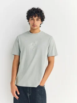 Next - Ajustement régulier - T-shirt Graphic Imprimé 3 Pack Bleu/Vert/Rose Online