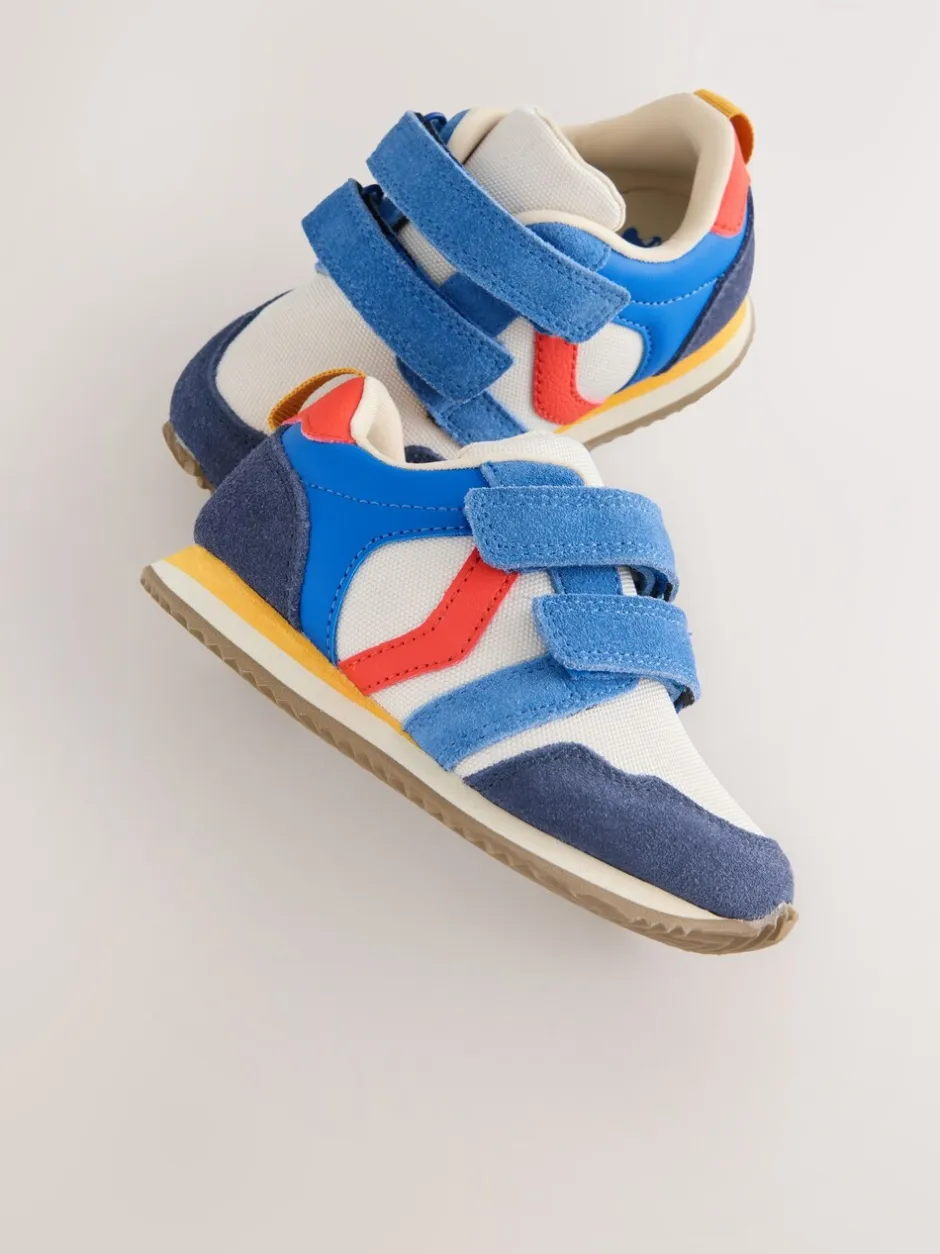 Next Bloc de couleur - Baskets à deux lanières à fermeture tactile