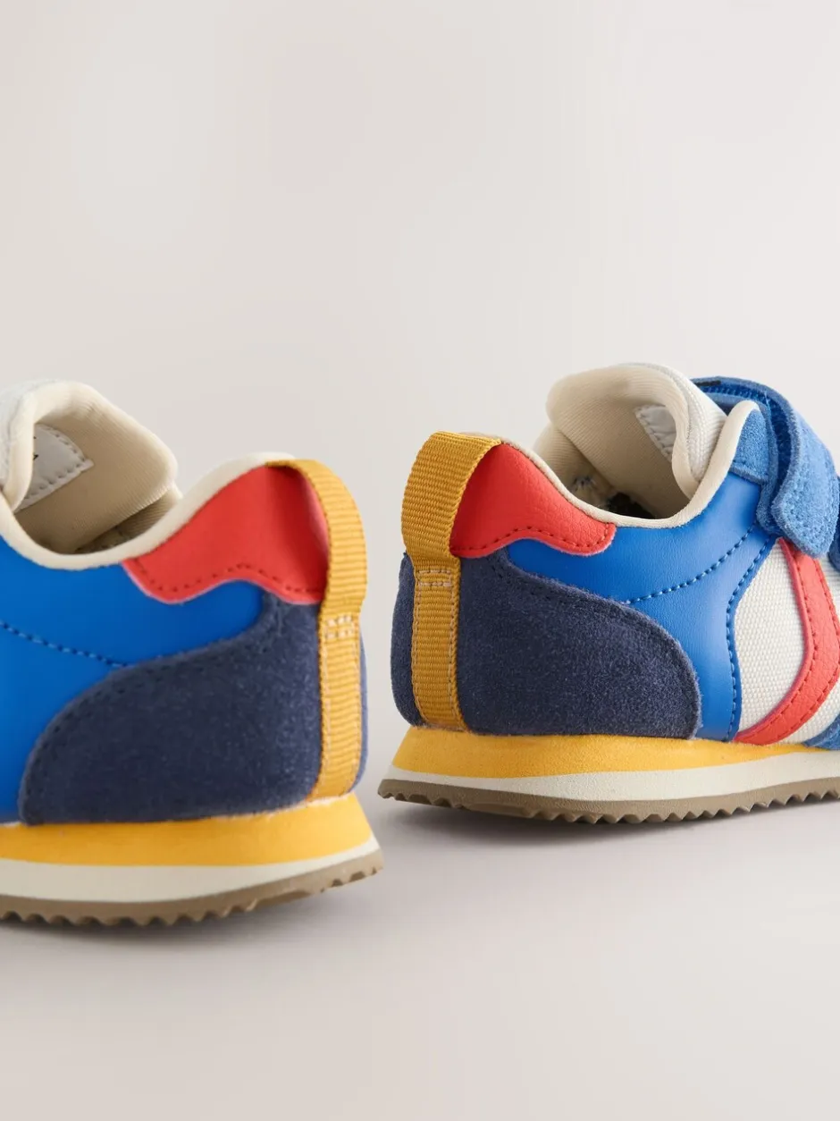 Next Bloc de couleur - Baskets à deux lanières à fermeture tactile