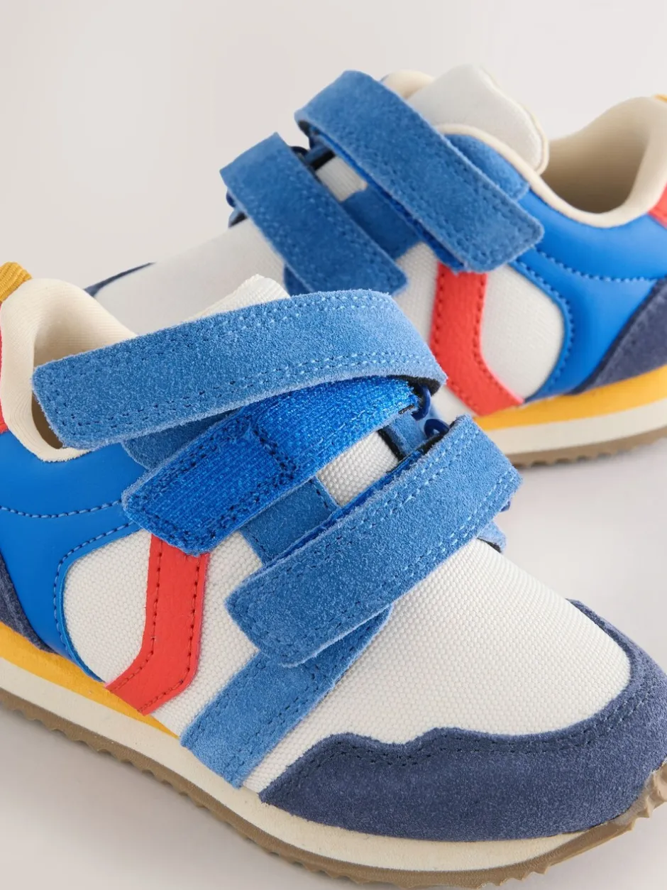 Next Bloc de couleur - Baskets à deux lanières à fermeture tactile