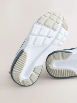 Next - Entraîneurs en dentelle élastique Bloc de couleur neutre