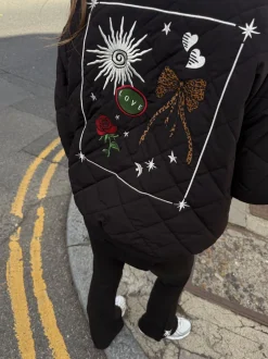 Never Fully Dressed Blouson bomber matelassé doublé de fourrure Best