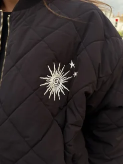 Never Fully Dressed Blouson bomber matelassé doublé de fourrure Best