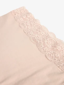 Next - Lot de 4 culottes en coton et dentelle Blush Rose Sale