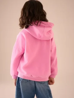 Next - Sweat à capuche zippé (3-16ans) Blush Rose Hot