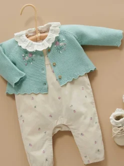 Purebaby Body Volant Pointelle Hot