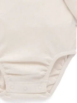 Purebaby Body Volant Pointelle Hot