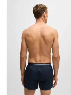 BOSS 100% coton Lounge Jersey Shorts 2 Lot de New