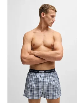 BOSS 100% coton Lounge Jersey Shorts 2 Lot de New