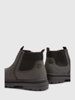 River Island Bottes Chelsea doublées de Borg Sale