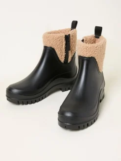 Fat Face Bottes de pluie FatFace Borg en PVC Clearance