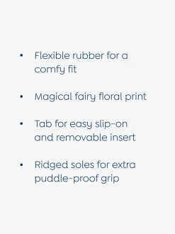 Jojo Maman Bébé Bottes de pluie fleuries Outlet