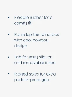Jojo Maman Bébé Bottes de pluie imprimé cowboy Discount