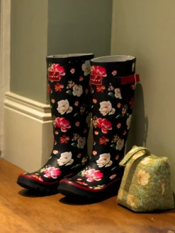 Lunar Bottes de pluie en caoutchouc à motifs fleuris Best