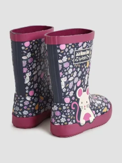 Jojo Maman Bébé Bottes en caoutchouc imprimées Clearance