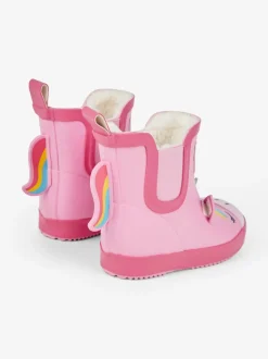 Jojo Maman Bébé Bottes en caoutchouc à doublure confortable en licorne Sale