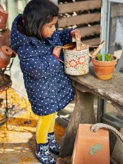 Jojo Maman Bébé Bottes en caoutchouc douillette à chevilles doublées Clearance