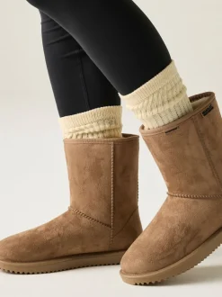 Regatta Bottes imperméables Risley mi-longues doublées de fausse fourrure Clearance