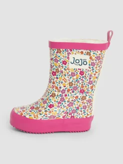 Jojo Maman Bébé Bottes doublées et confortables fleuries Sale