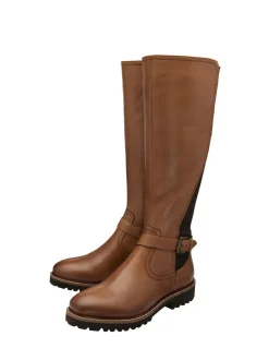 Lotus Bottes hauteur genou en cuir