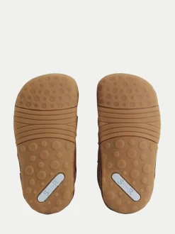 Start Rite Bottes marron Start-Rite Bébé Pip Nubuck Pre-Walking Double Rip-Tape Best